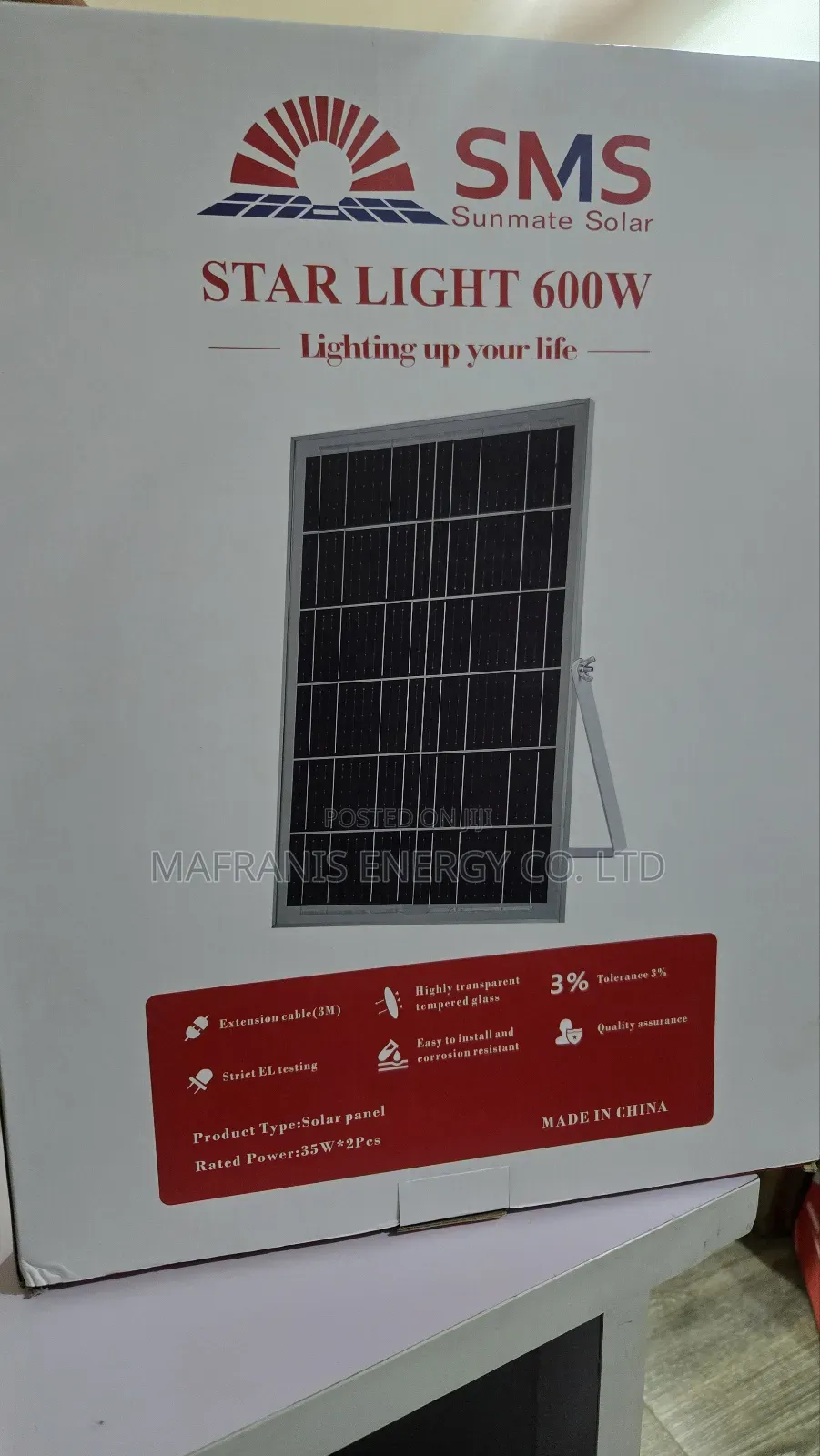 Sms 600w Solar Star Light
