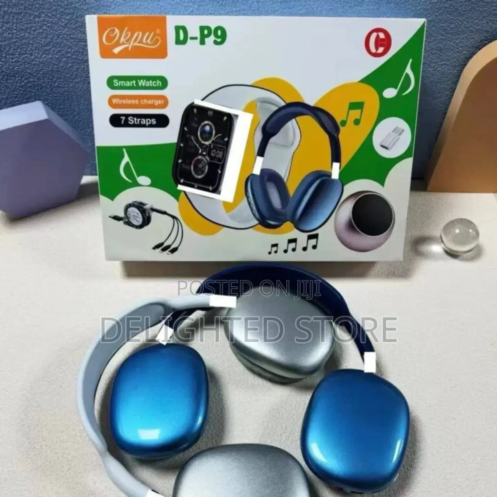 D-P9 Multifunctional Smart Watch With Bluetooth