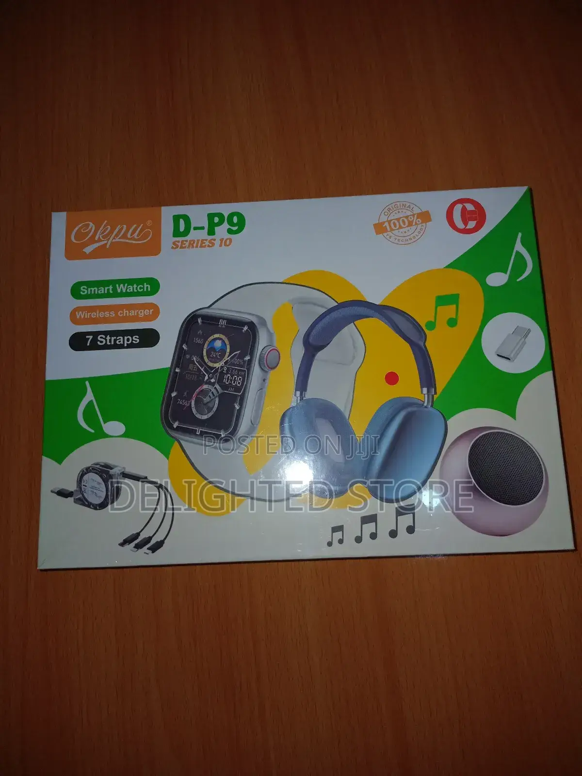 D-P9 Multifunctional Smart Watch With Bluetooth