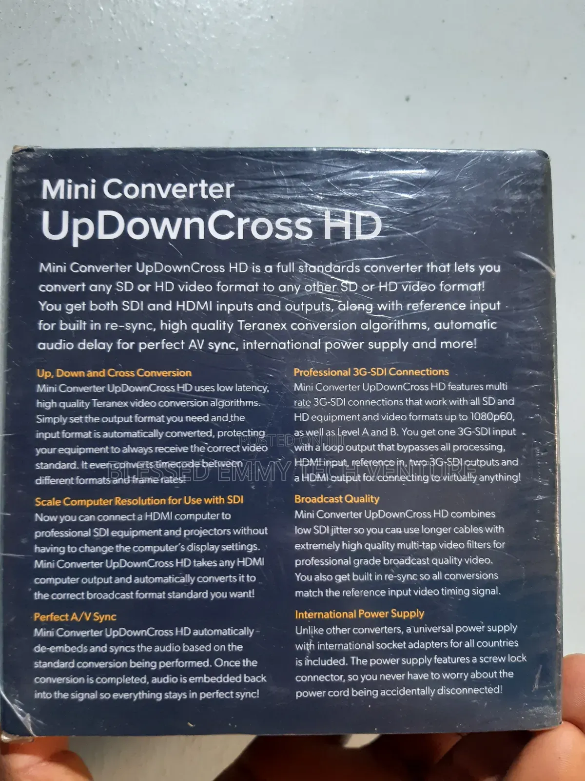 Blackmagic Design Mini Converter Updown Cross Hd
