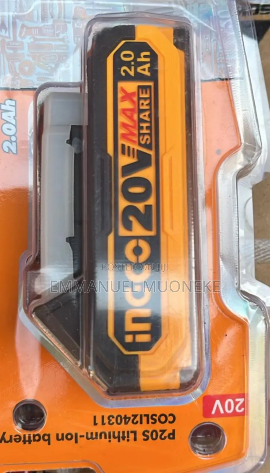 20v Lithium-ion Concrete Vibrator Battery Poker Machine