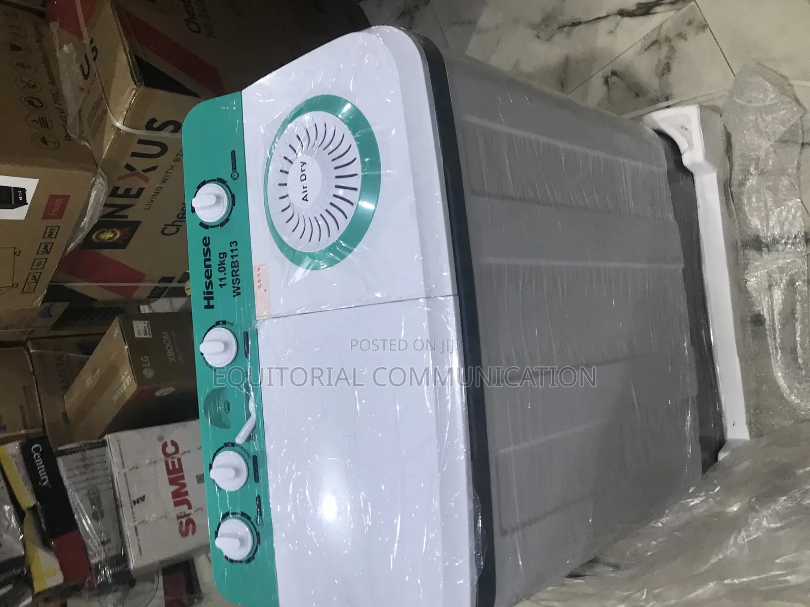 Durable-Hisense 11kg Manual Washing Machine Wm113wsrb