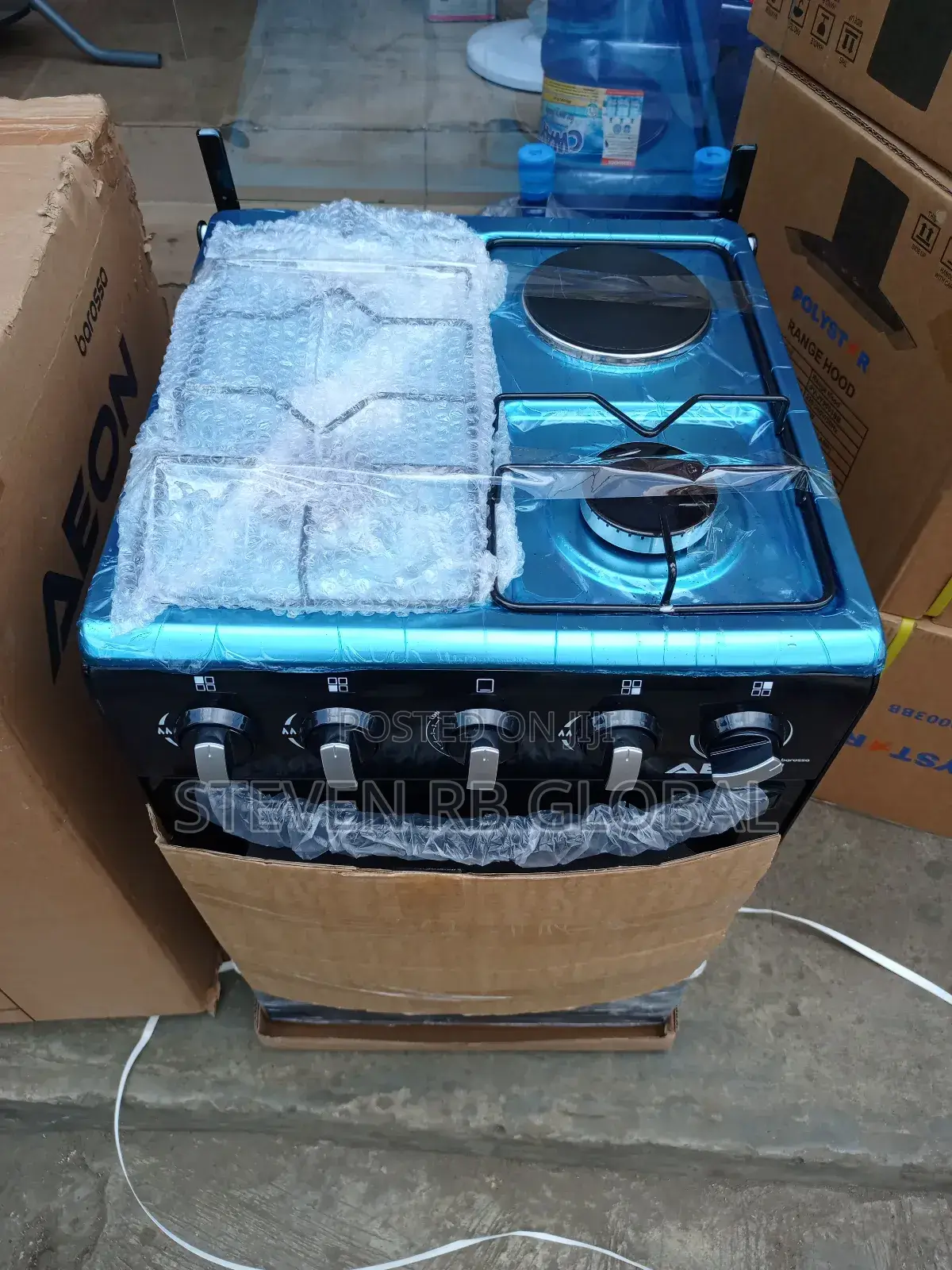 Aeon 50x50 3 Gas + 1 Electric Standing Cooker (Model: Agc5031)