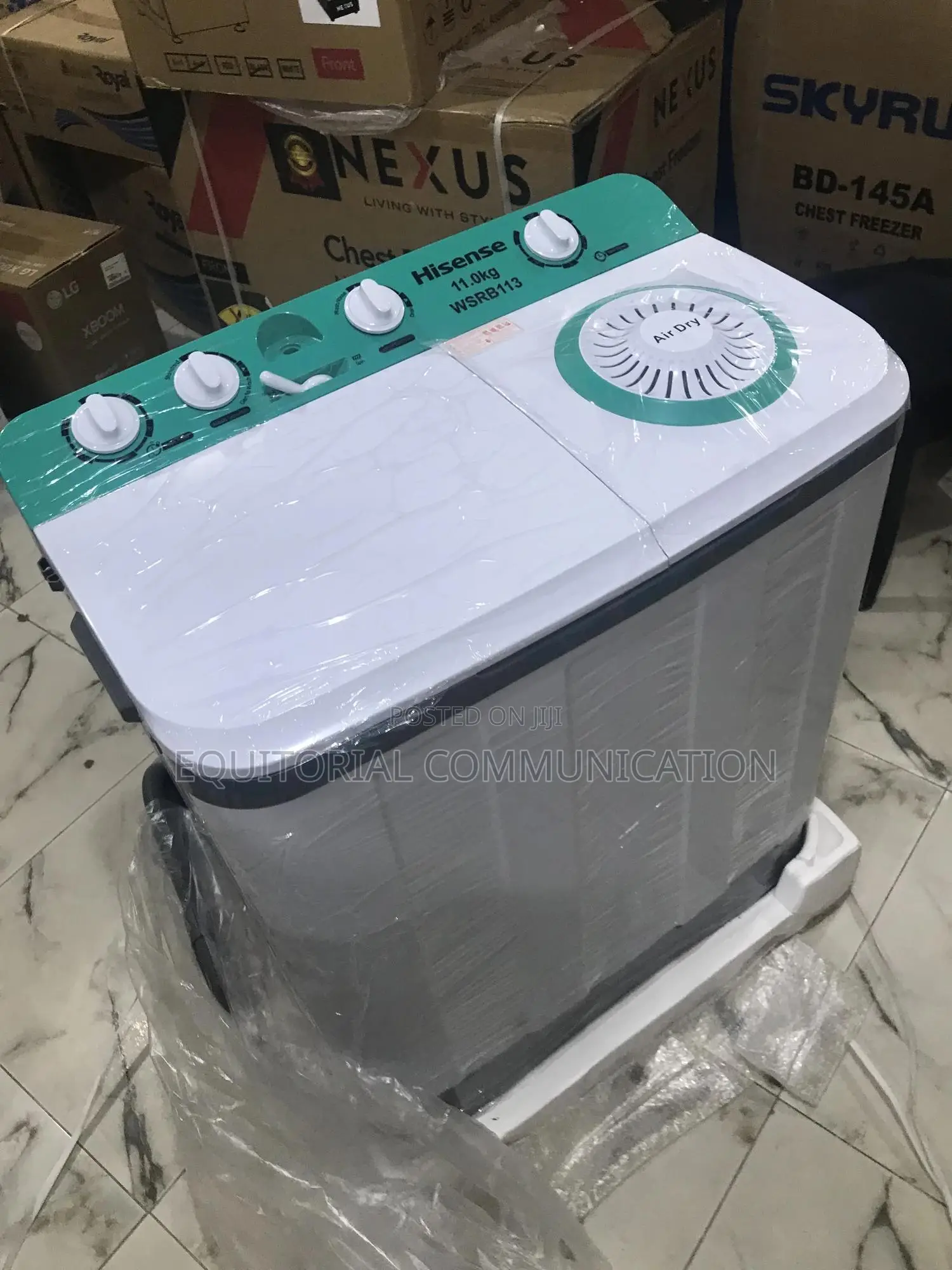 Strong-Hisense 11kg Manual Washing Machine Wm113wsrb