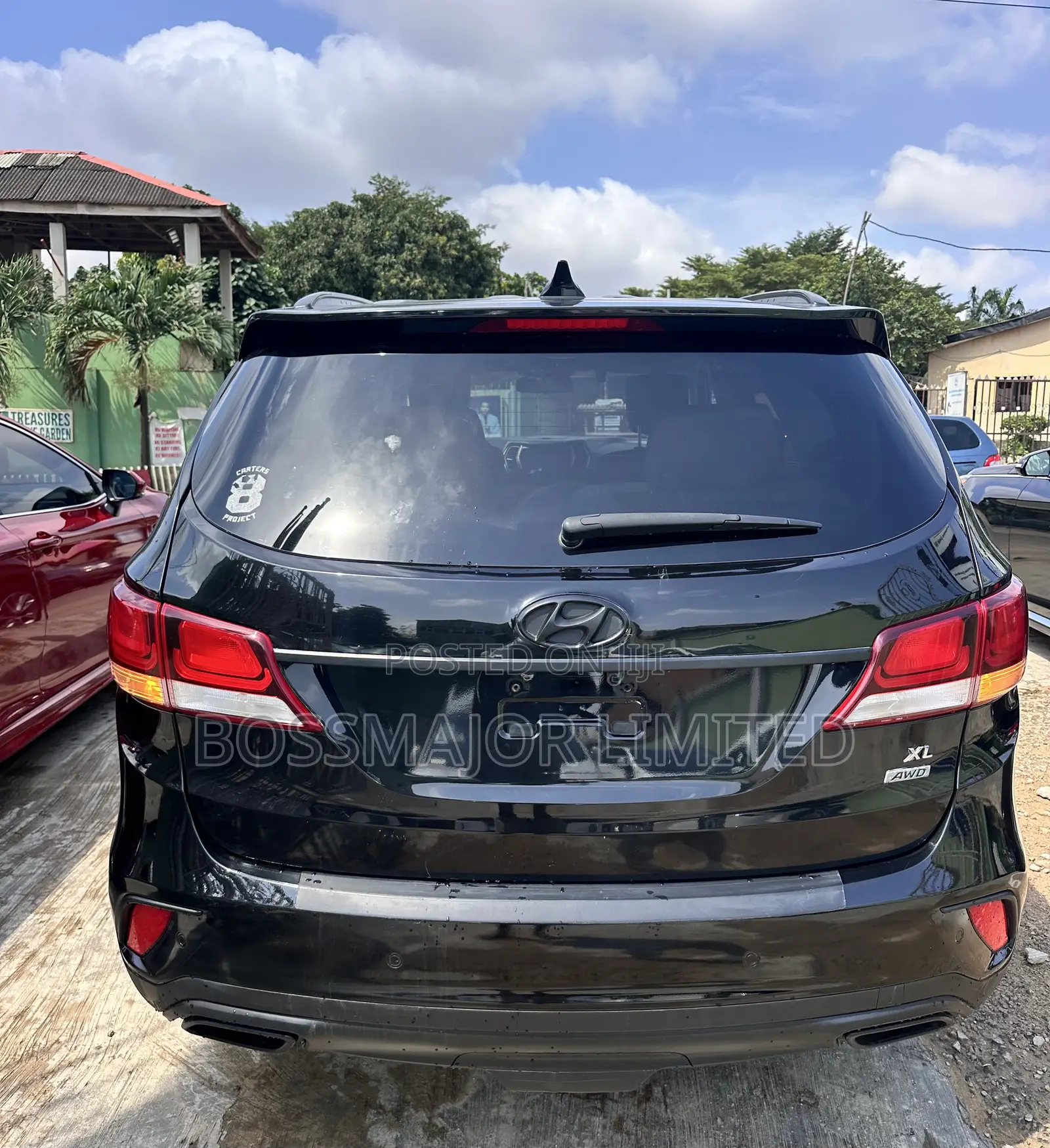 Hyundai Santa Fe Limited AWD 2017 Black
