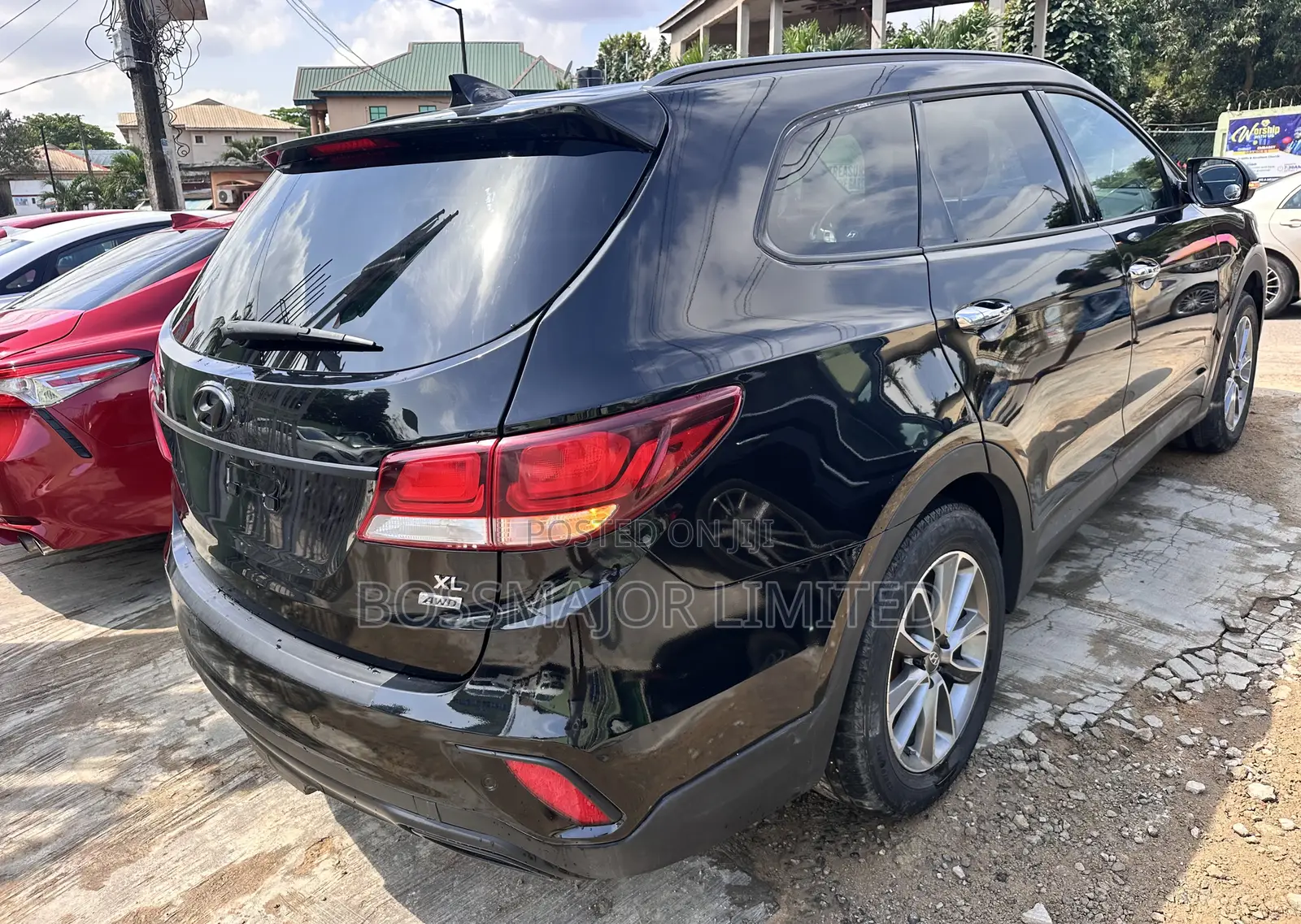 Hyundai Santa Fe Limited AWD 2017 Black