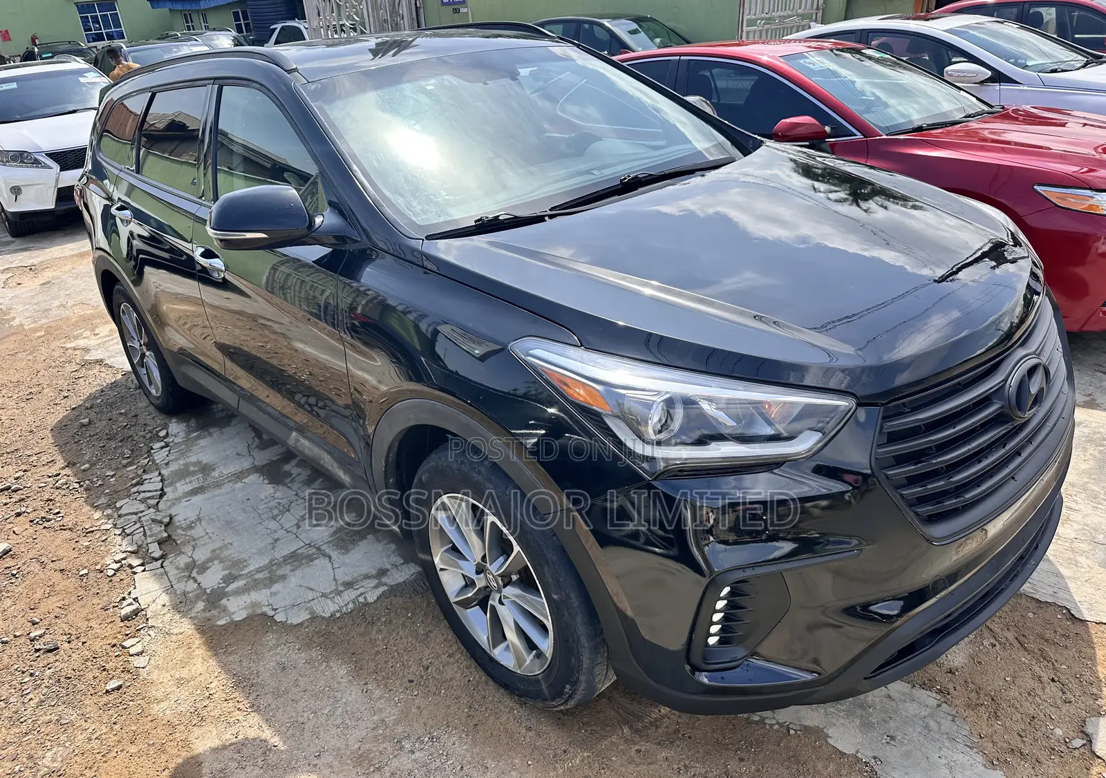 Hyundai Santa Fe Limited AWD 2017 Black