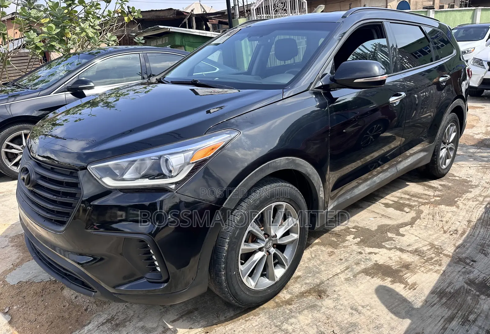 Hyundai Santa Fe Limited AWD 2017 Black
