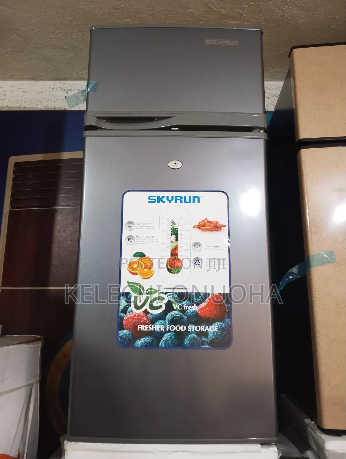 Skyrun Semi Inverter Fridge With Double Door