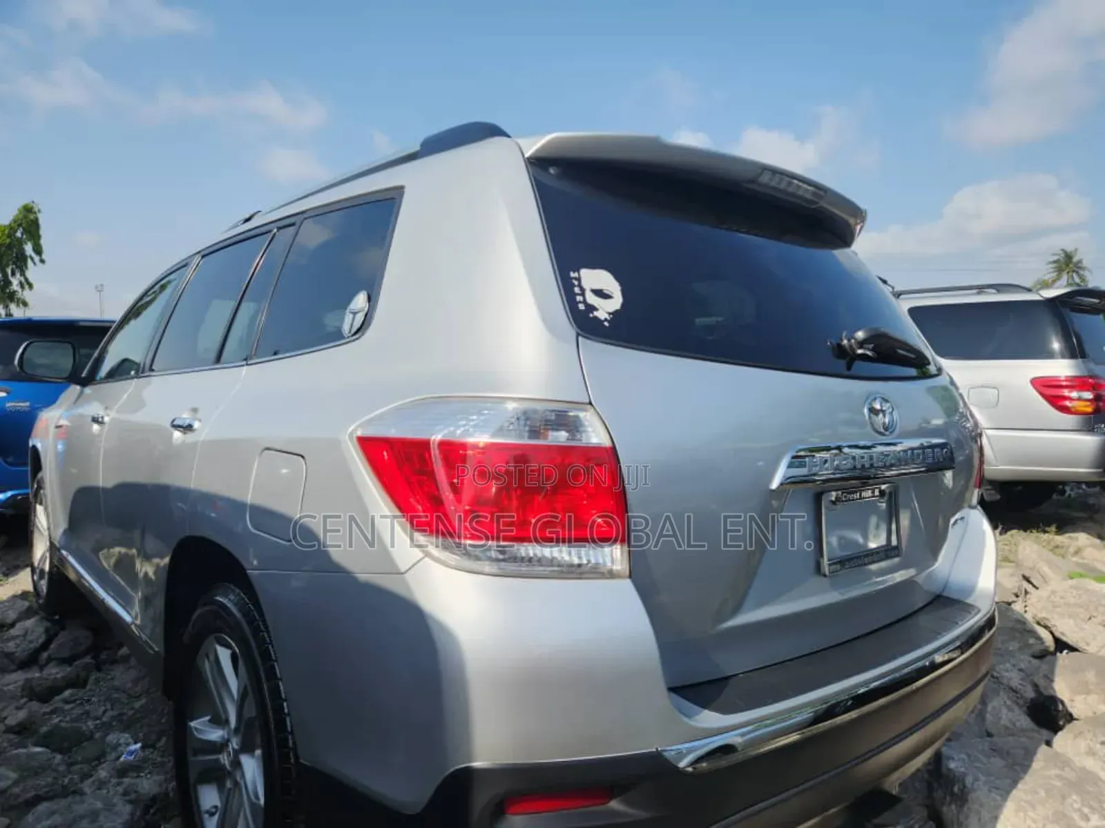Toyota Highlander Limited 2012 Silver