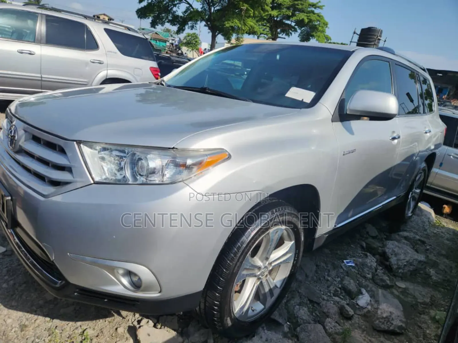 Toyota Highlander Limited 2012 Silver