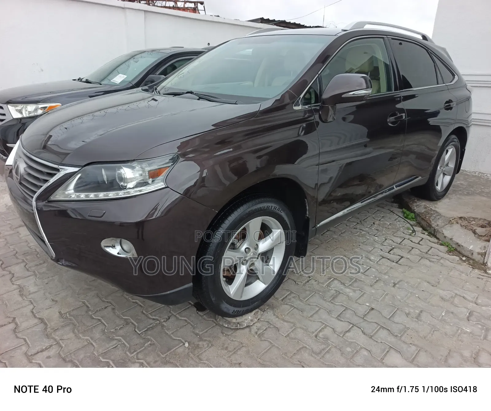Lexus RX 2015 Maroon