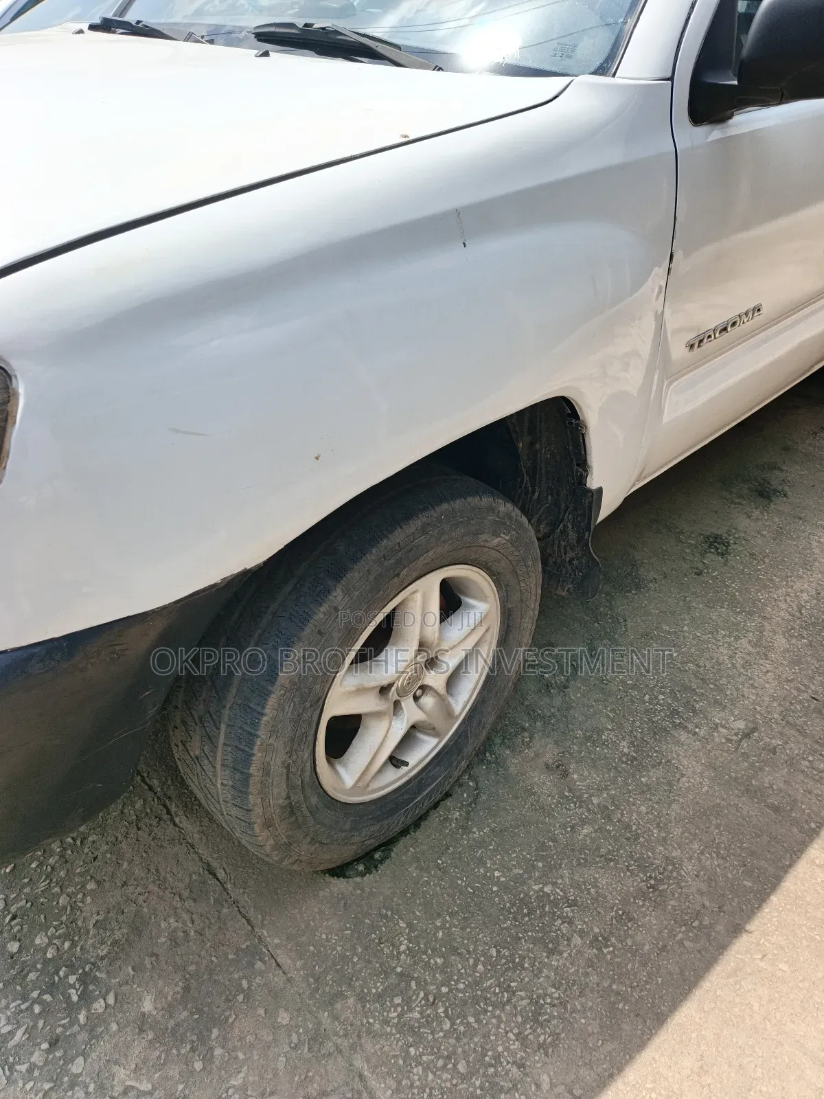 Toyota Tacoma Regular Cab 2006 White