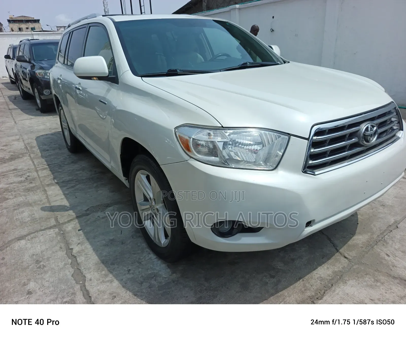 Toyota Highlander 2010 White