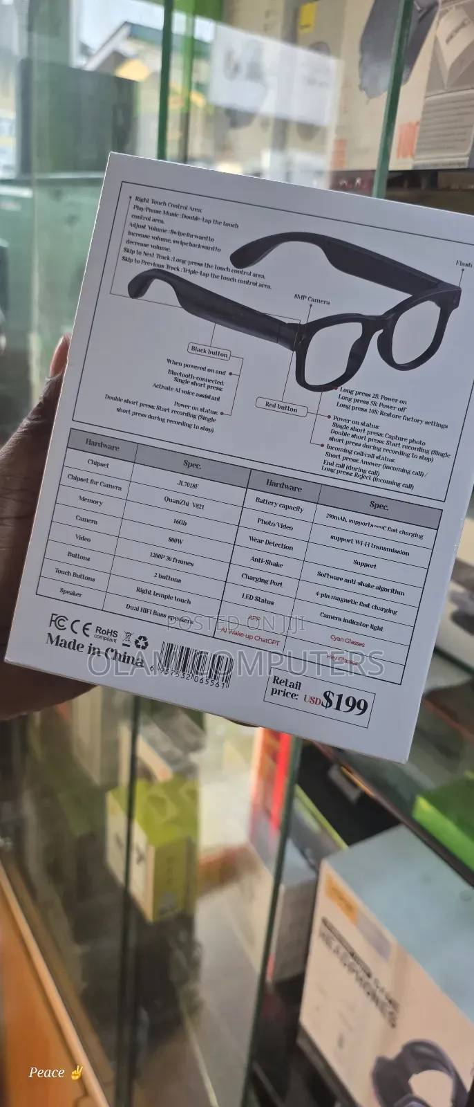Aimb-G1 Ai Smart Glasses