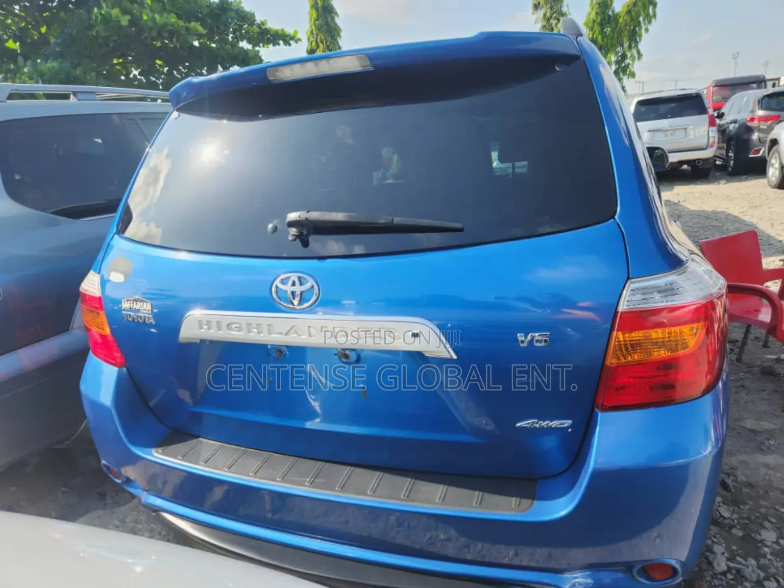 Toyota Highlander Limited 2010 Blue