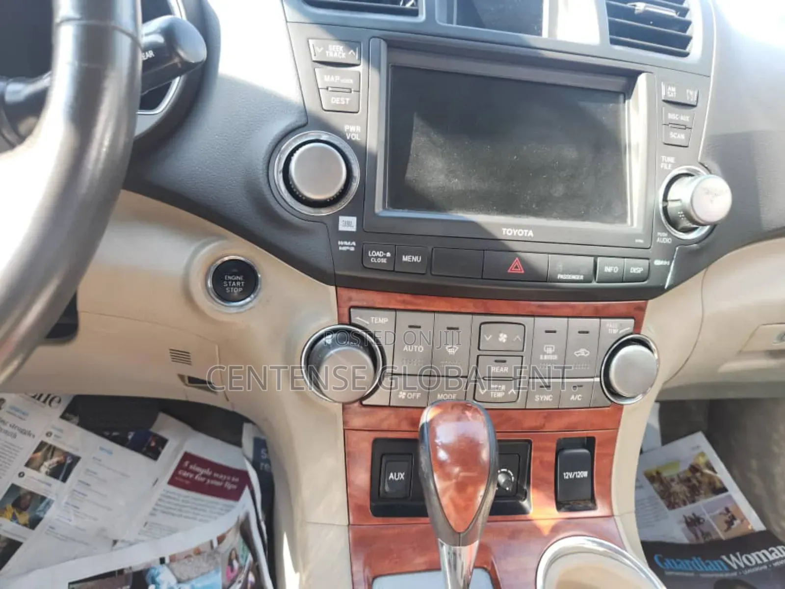 Toyota Highlander Limited 2010 Blue
