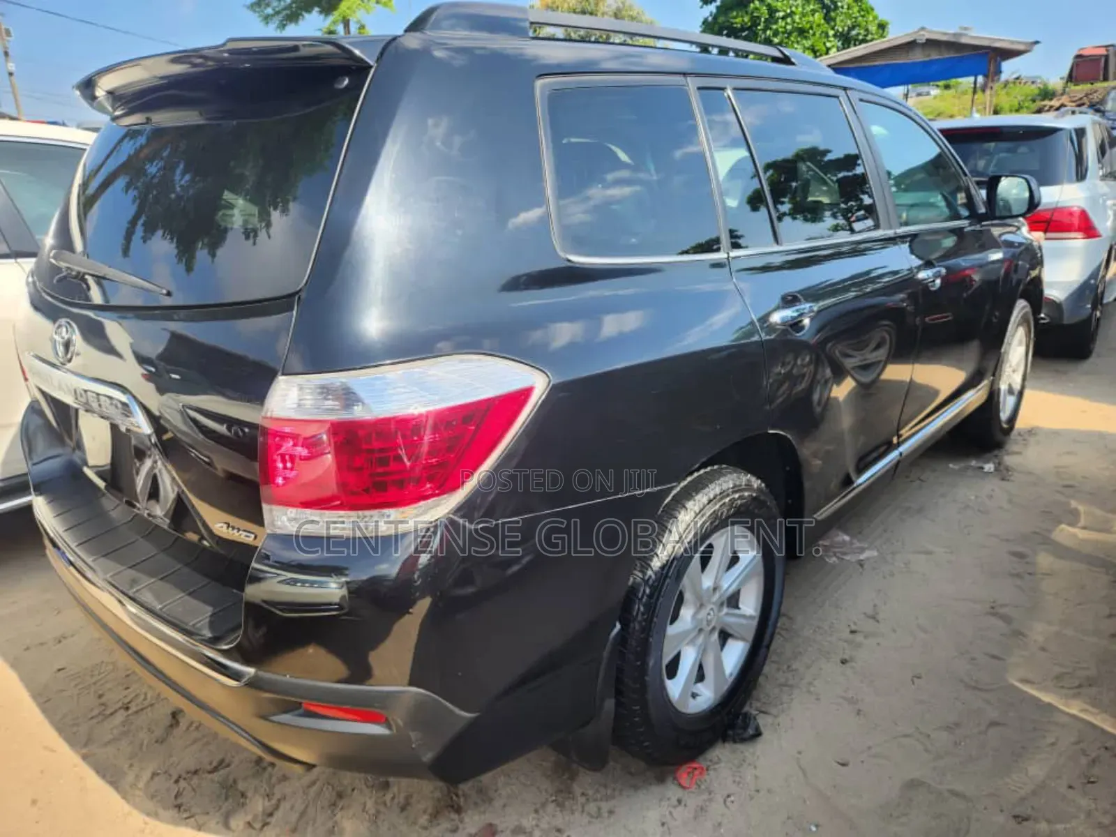 Toyota Highlander Limited 3.5l 4WD 2013 Black