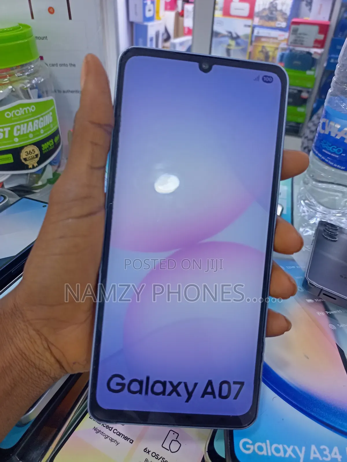 New Samsung Galaxy A07 4G 64 GB Black