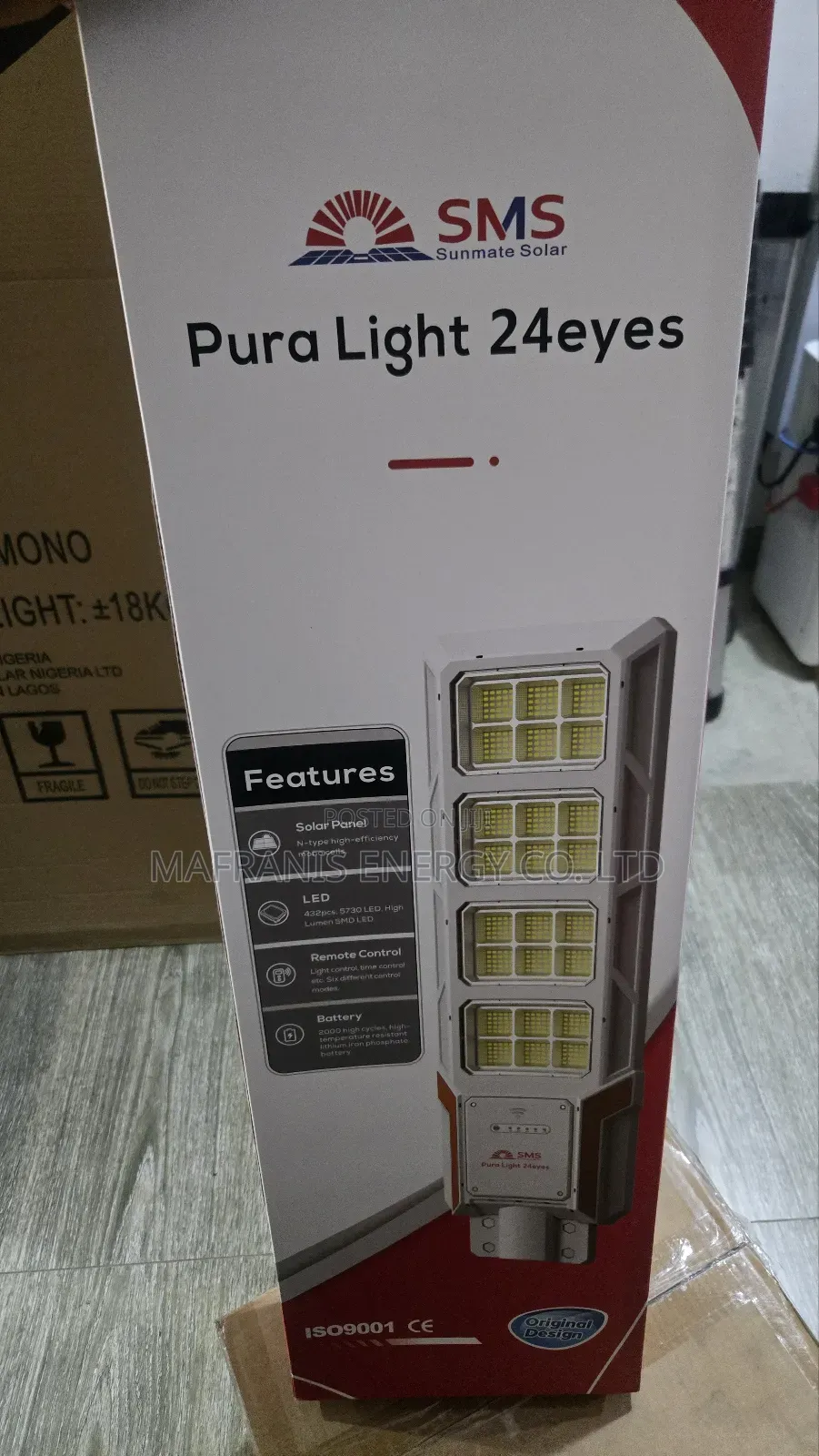 Sms 24eye All In One Solar Street Light