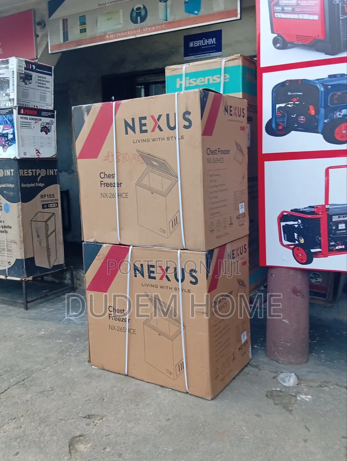Nexus Chest Freezer 210litres Nx-265hce