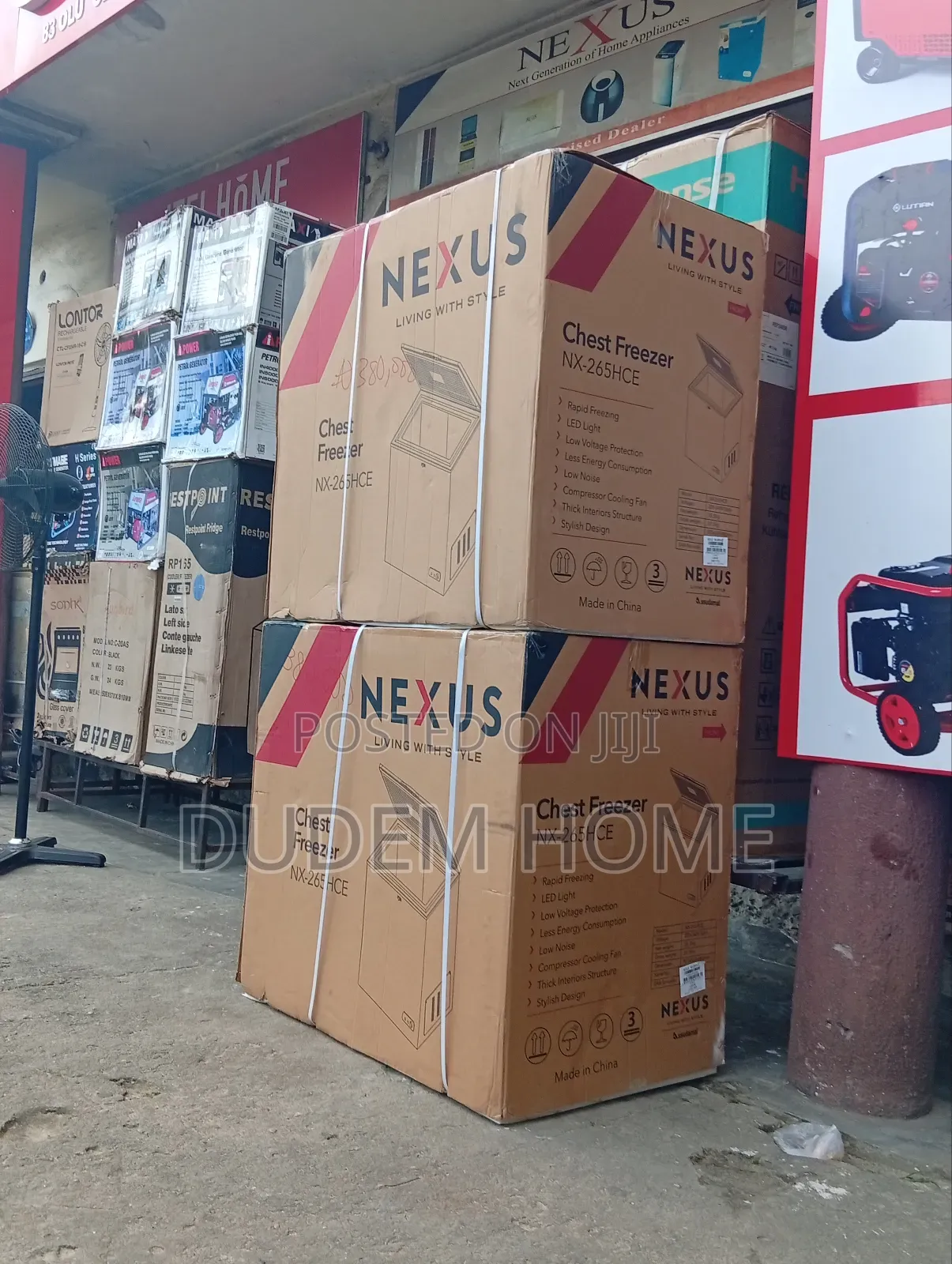 Nexus Chest Freezer 210litres Nx-265hce