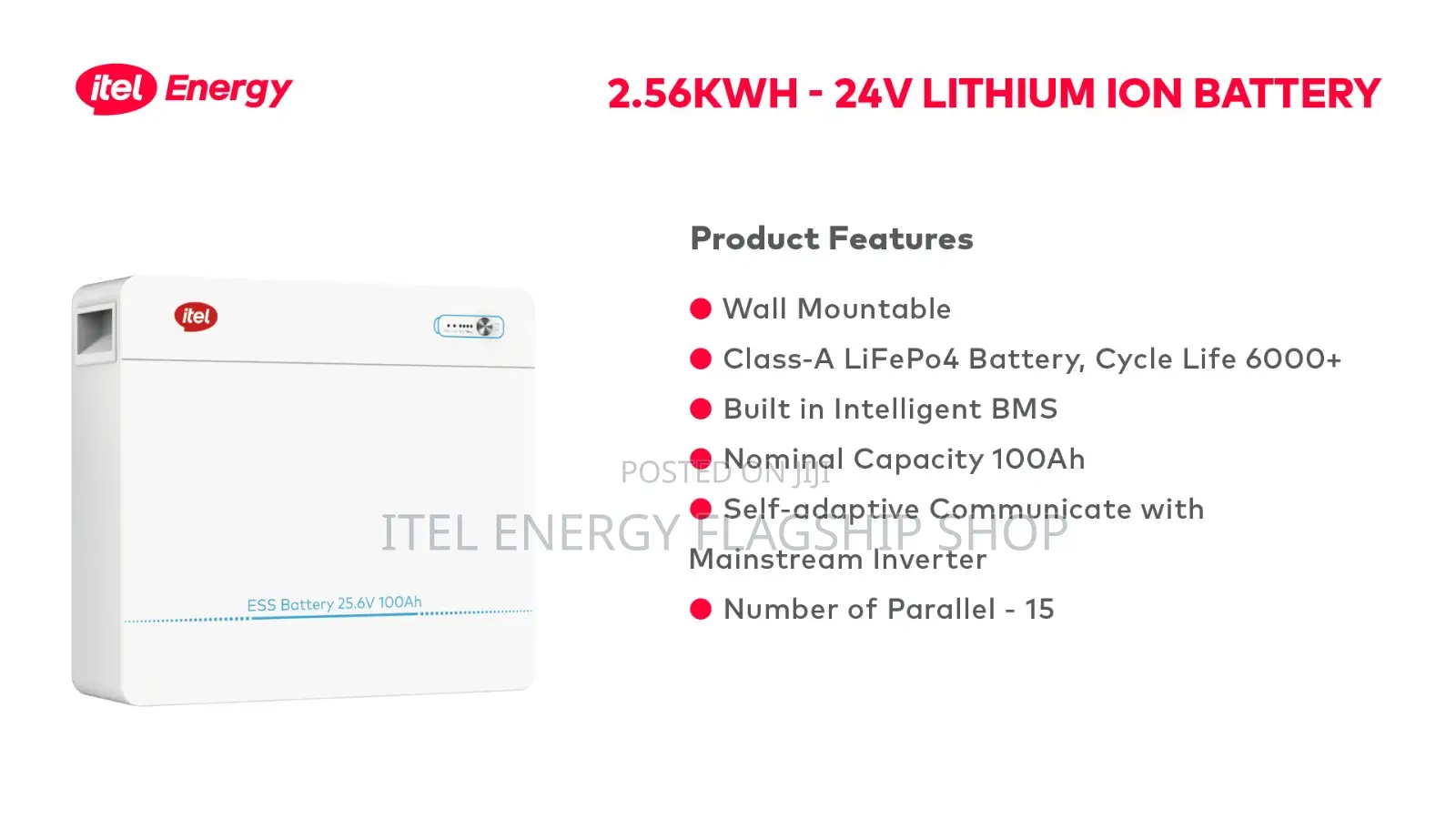 3kw/24v+2.5kwh/24v Lithium+410w Panel