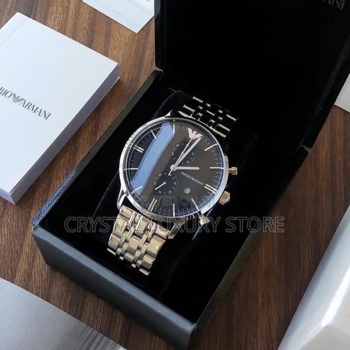 Emporio Armani Quality Luxury Men Automatic Engine Wristwatch