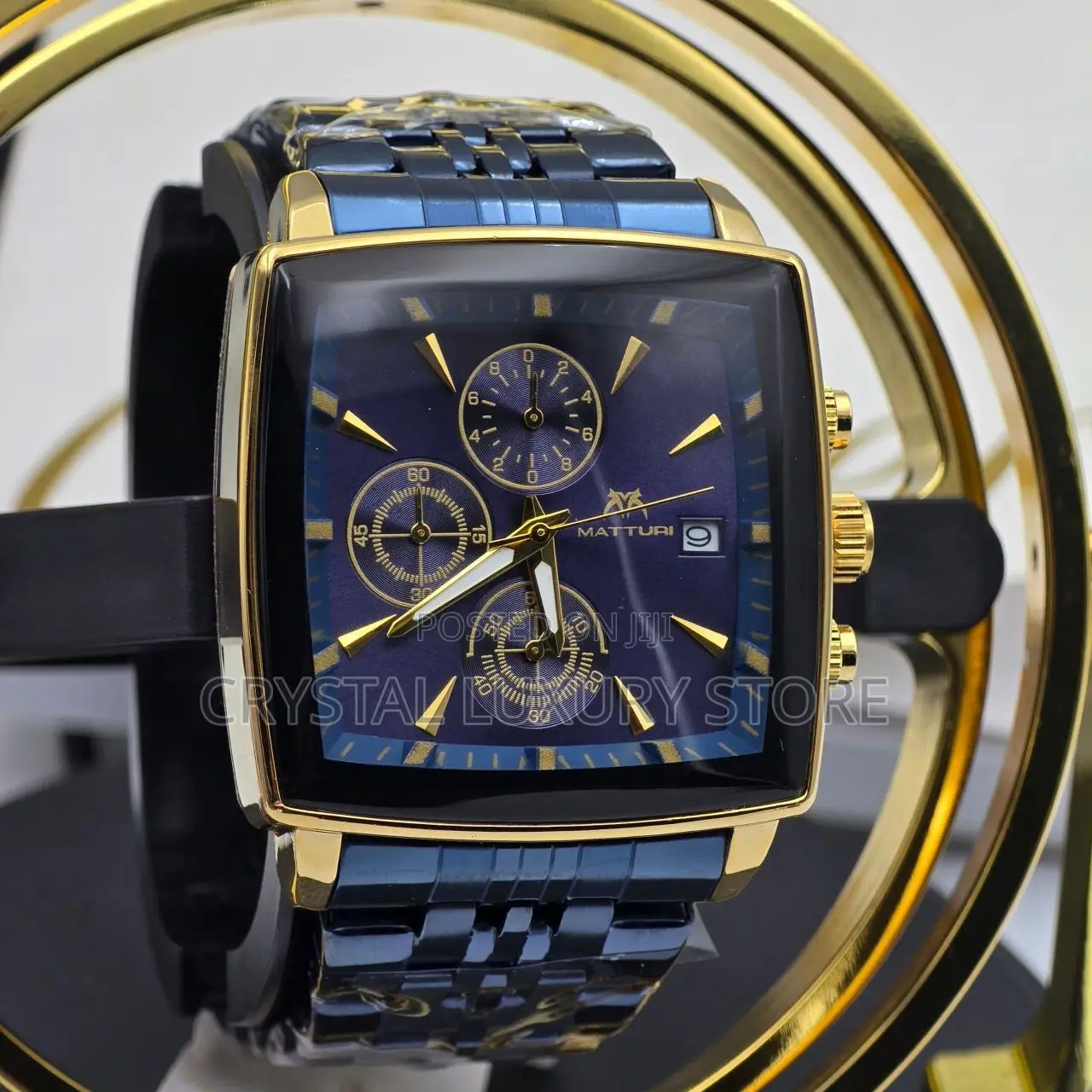 Matturi Quality Men Chain Strap Wristwatch
