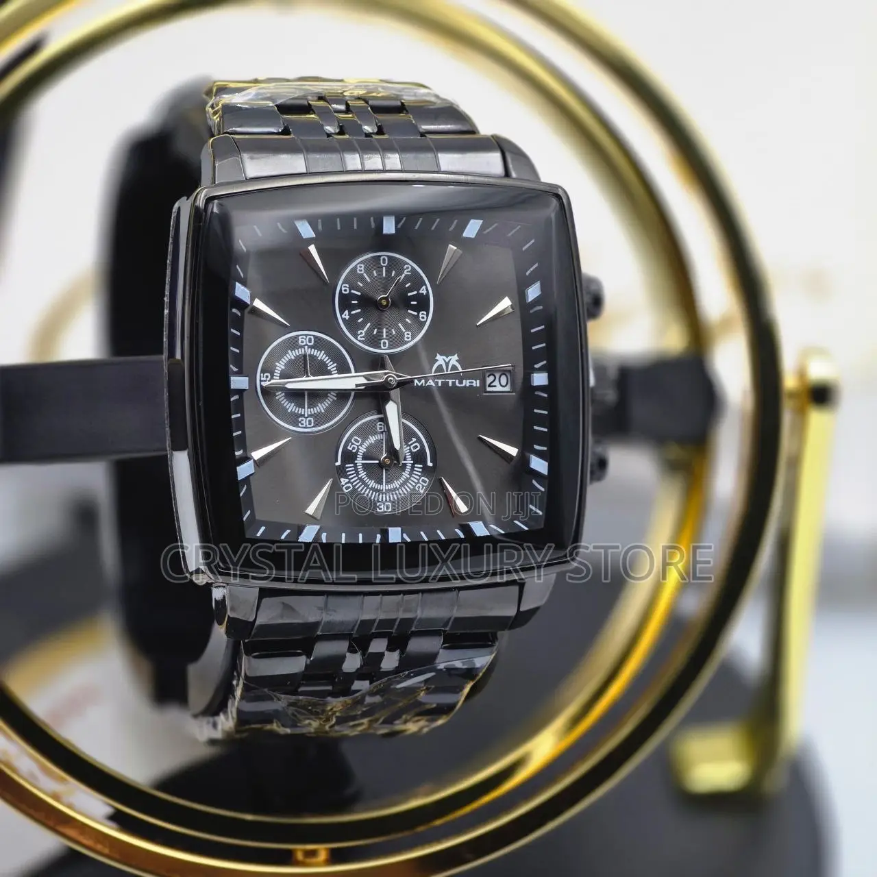 Matturi Quality Men Chain Strap Wristwatch