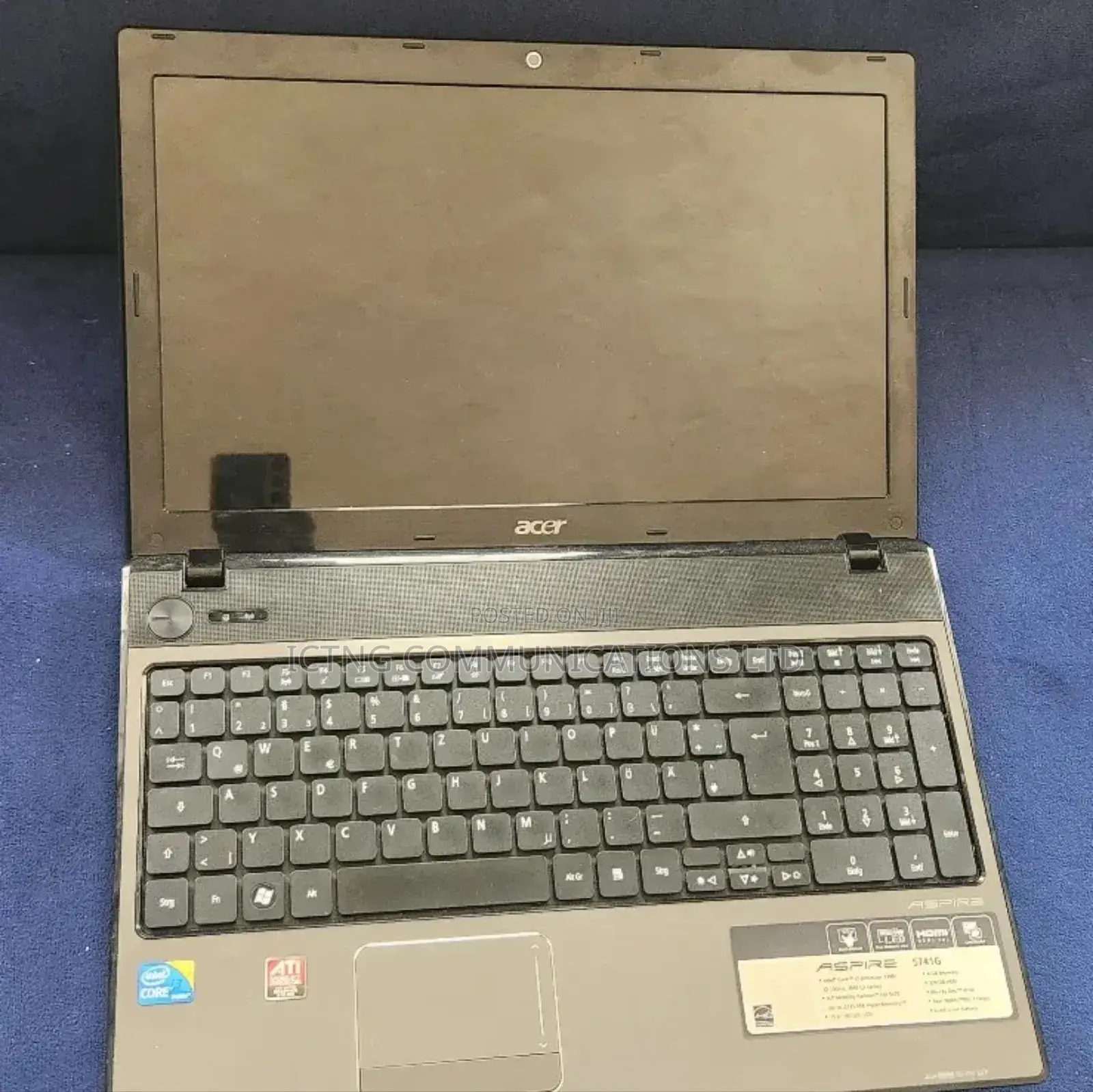 Laptop Acer 8GB Intel Core I3 HDD+SSD 256GB