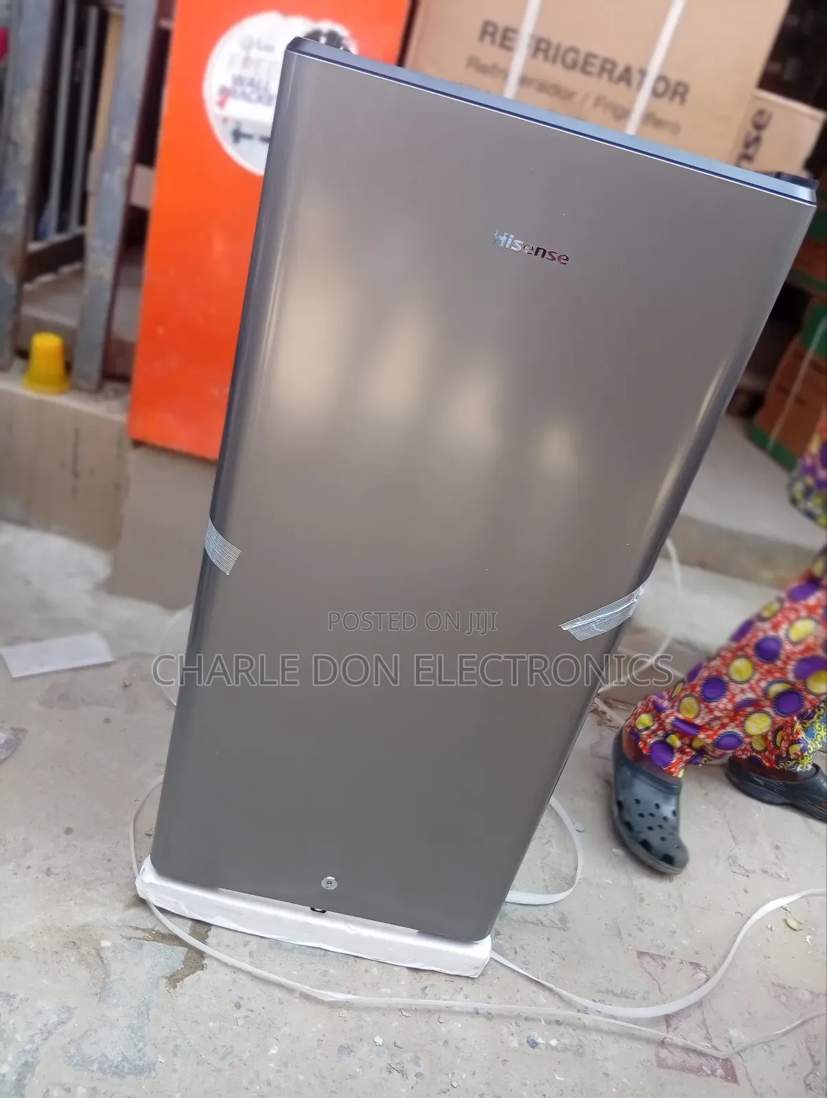 Original Hisense Upright 150litres Fridge and Freezer