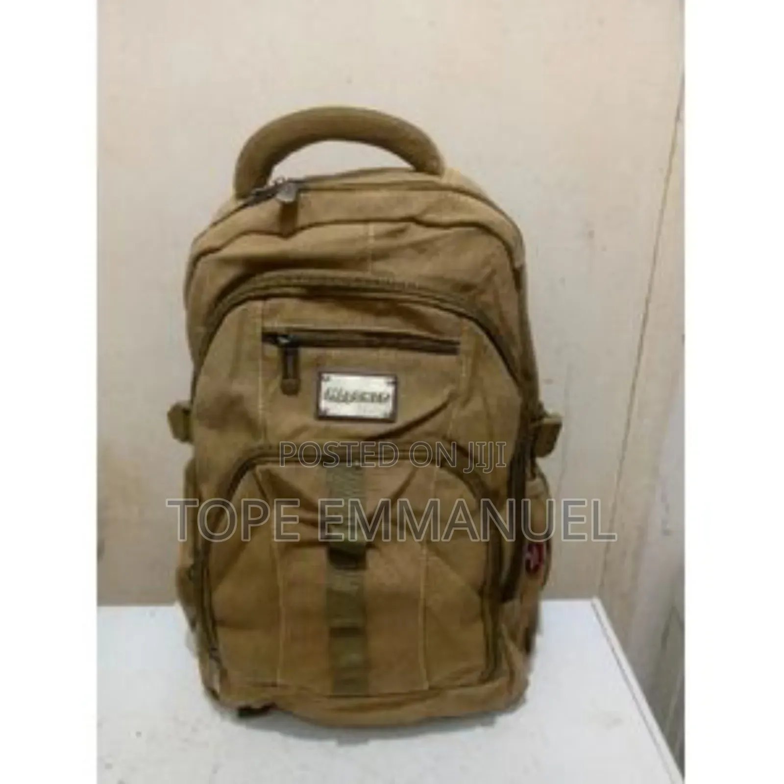 Hppower Khaki Durable Laptop/School Bag
 