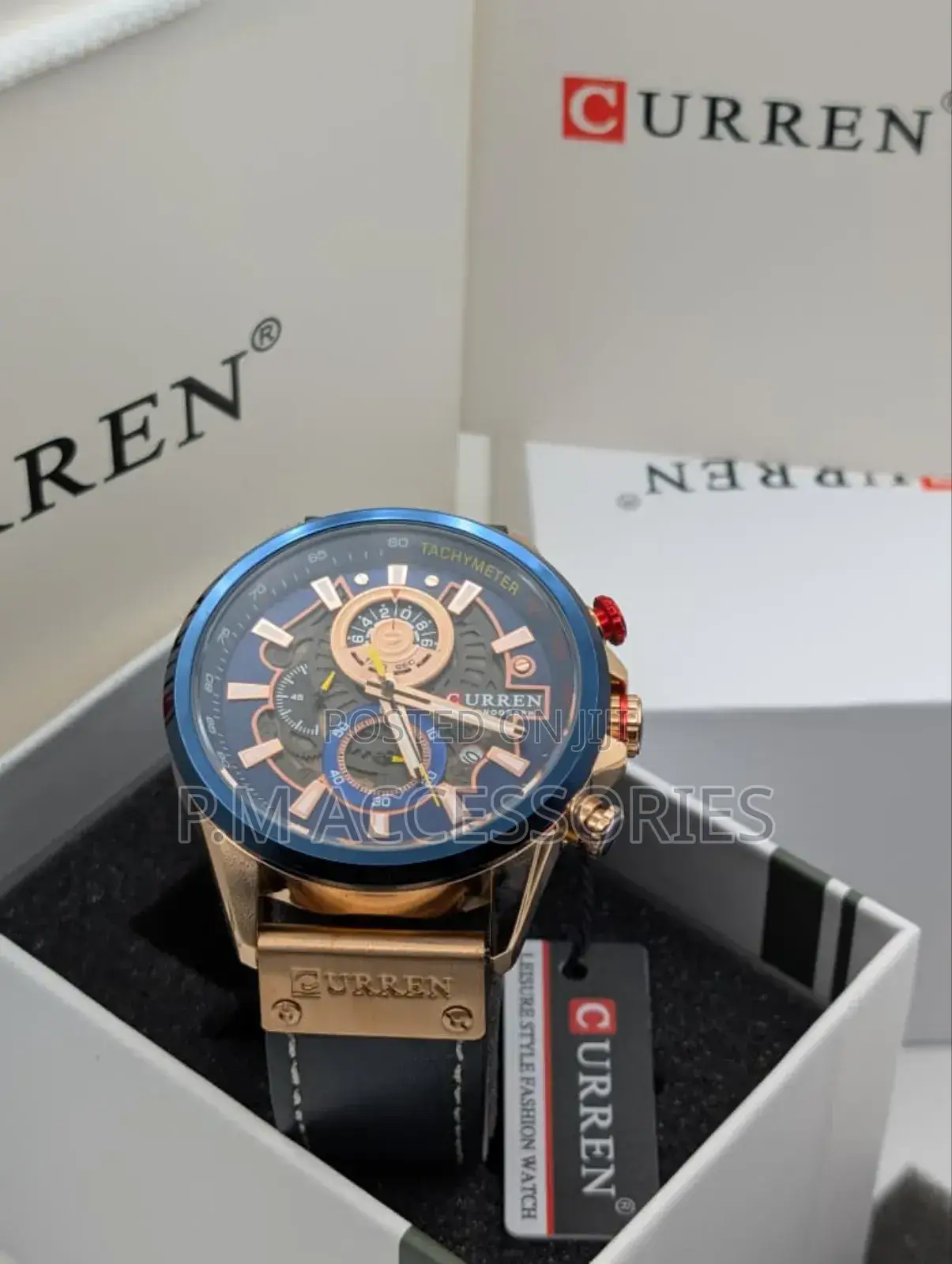 Curren Leather Watch