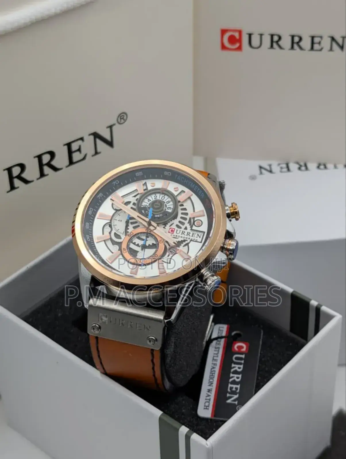 Curren Leather Watch