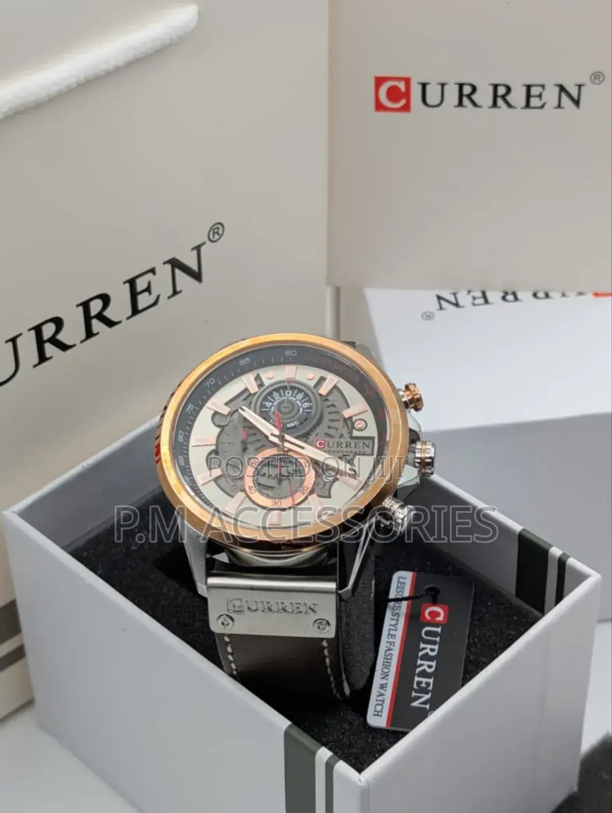 Curren Leather Watch