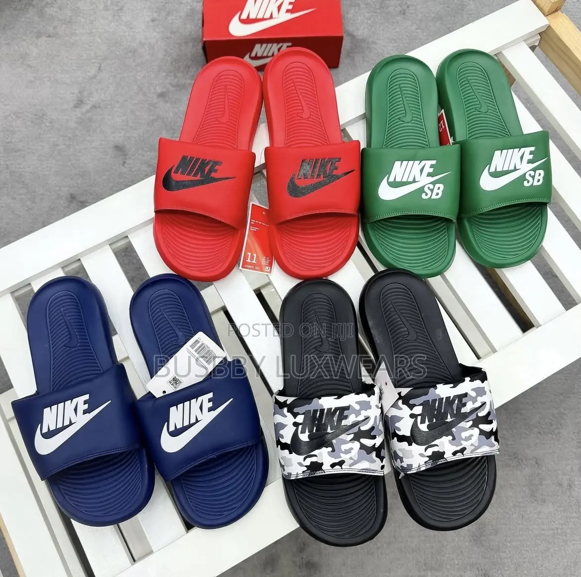 Nike Sb Victori 1 Men’S Slides .Sizes 39-50