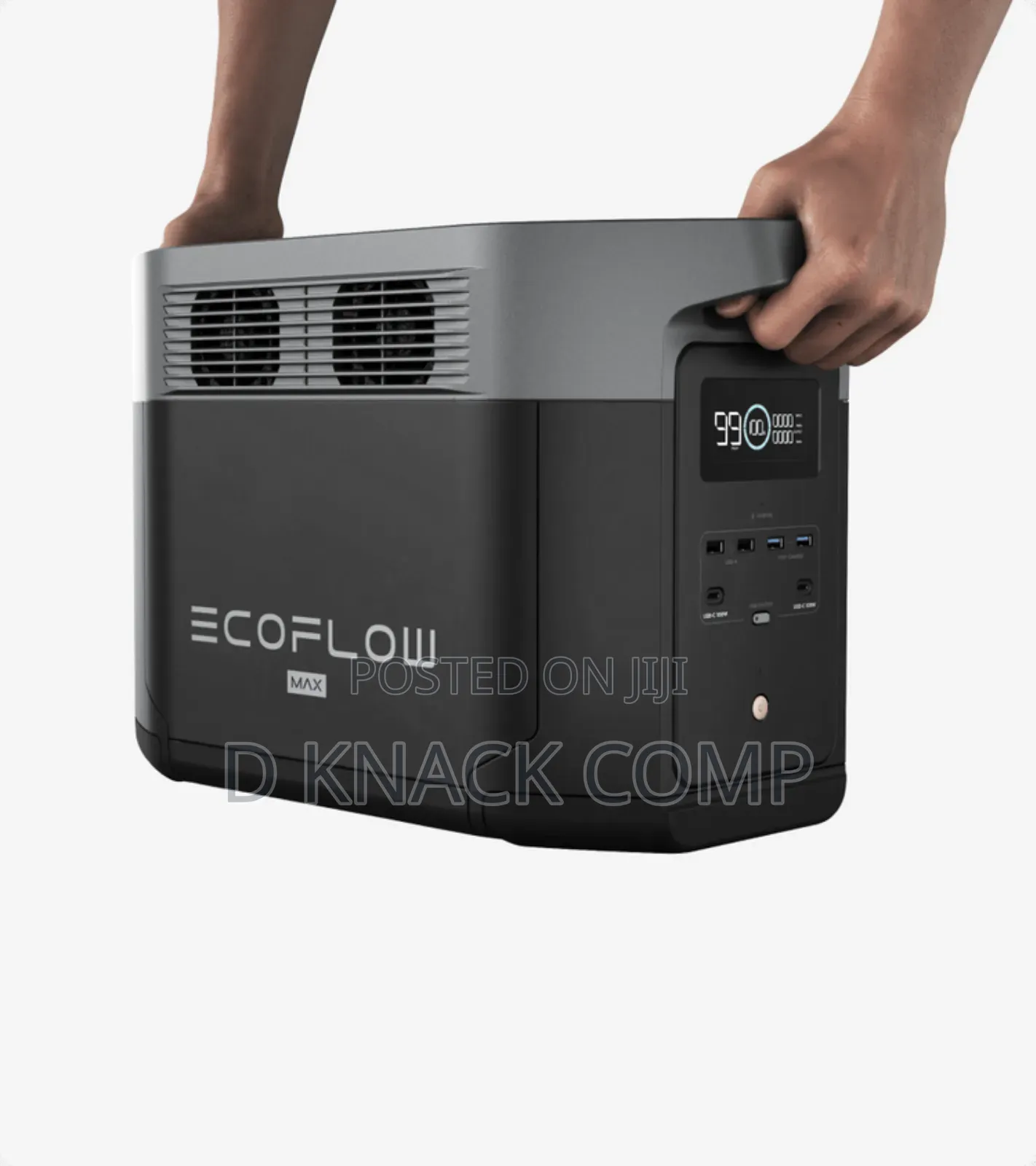 Ecoflow Delta 2 Max 2048wh Solar Generator + 220w Portable Solar Panel