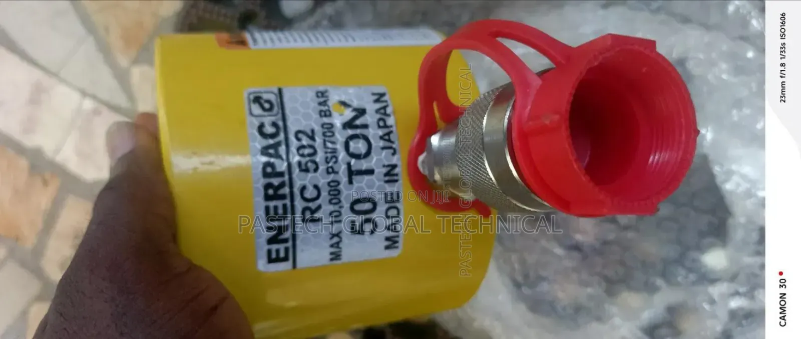 Enerpac Rc-502 P-39 Hydraulic Jack and Pump Set