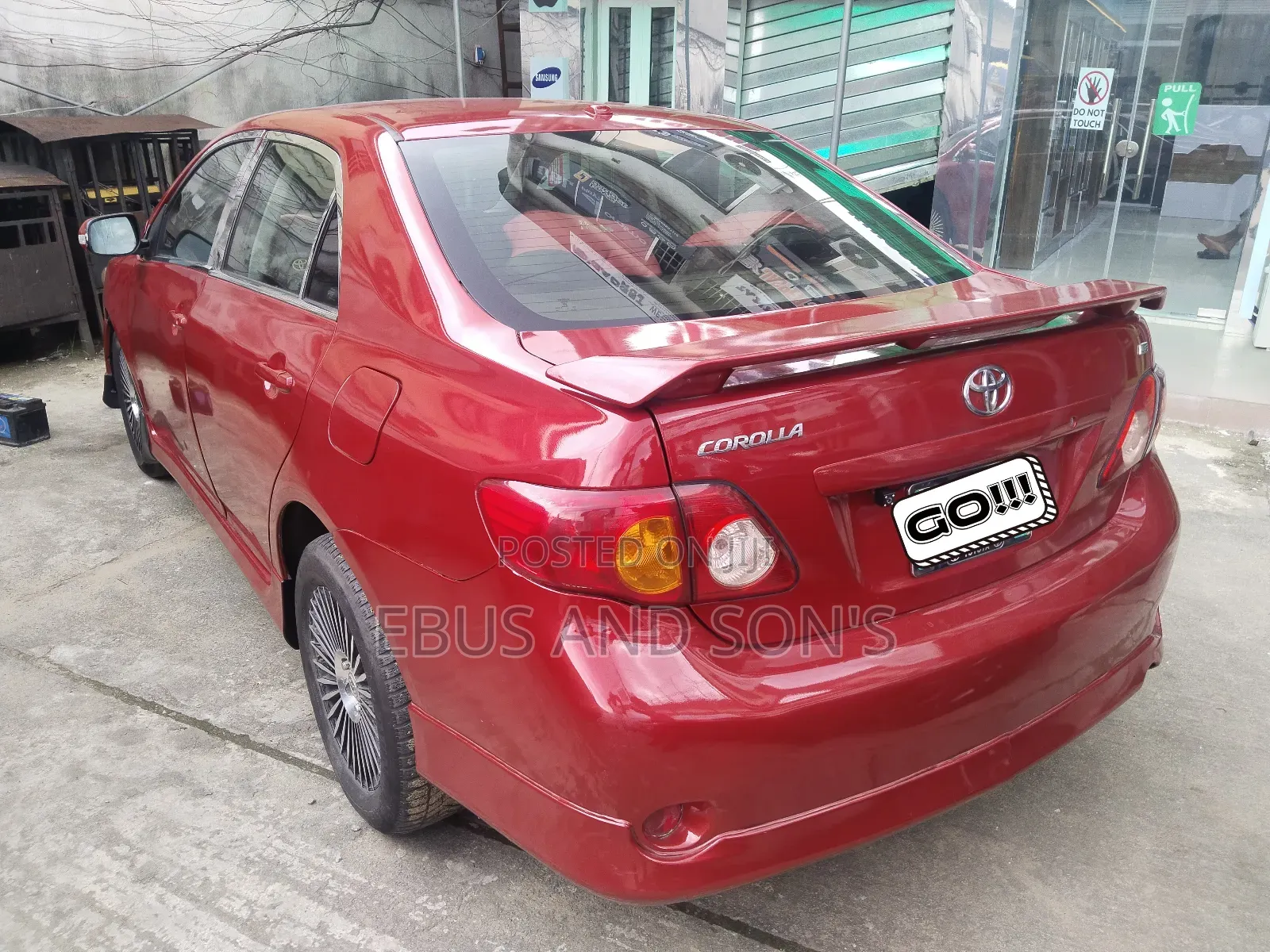 Toyota Corolla 2009 Red