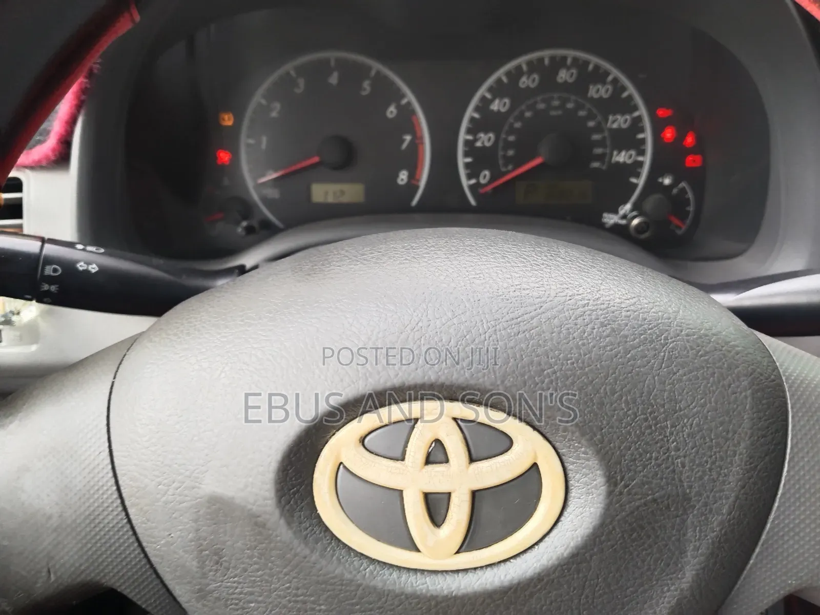 Toyota Corolla 2009 Red