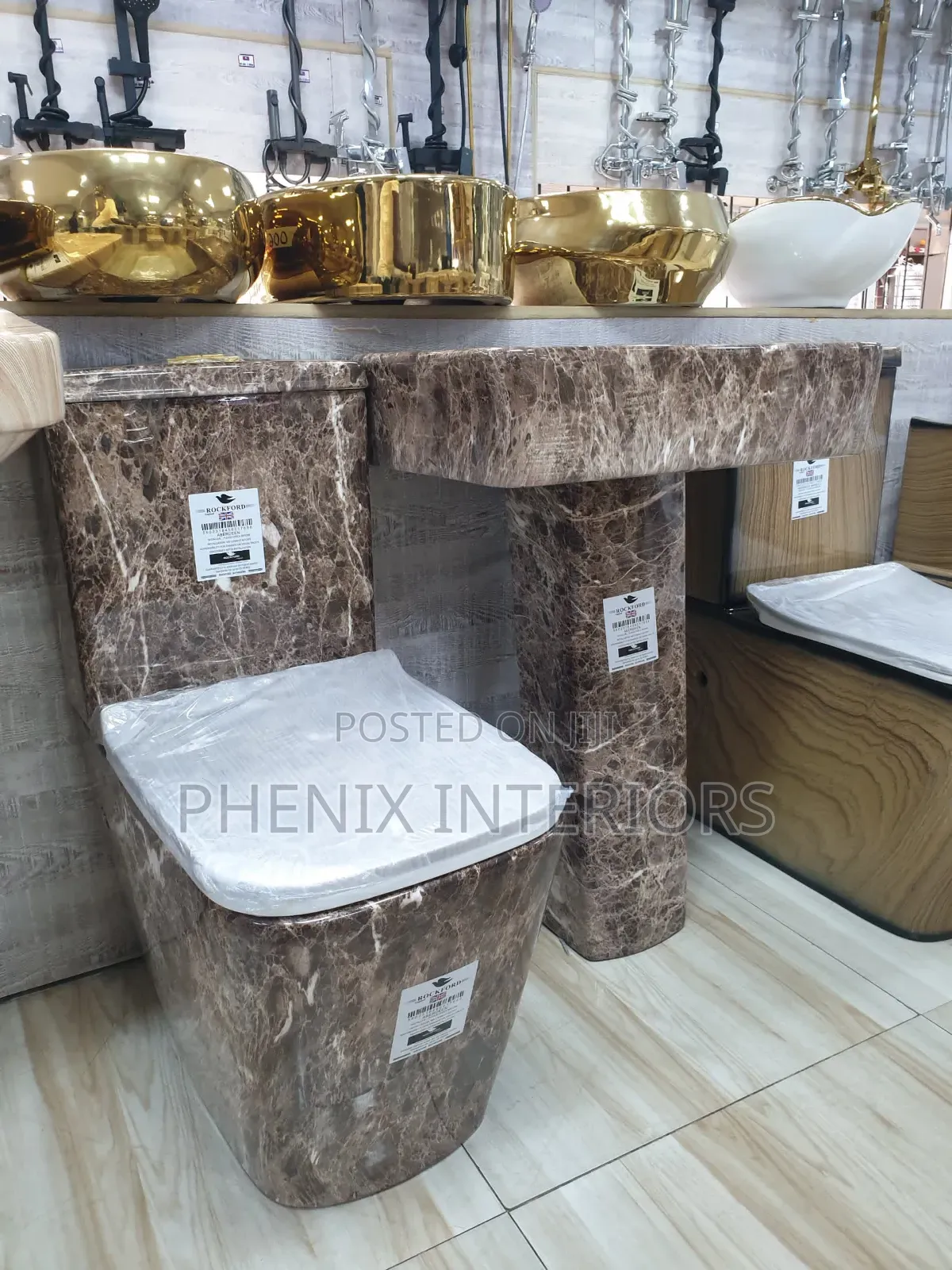 Marble Design Modern Luxury Water Closet
