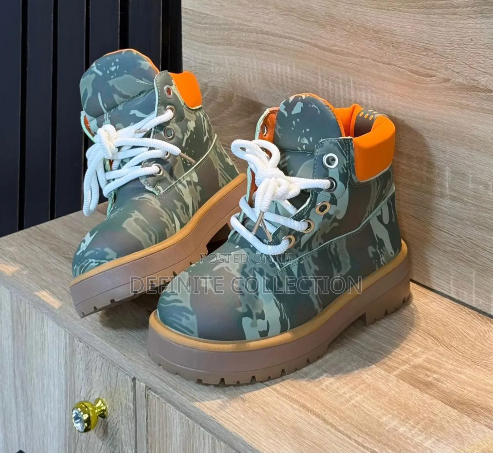 Bandana Strada X Camou High Top Sneakers