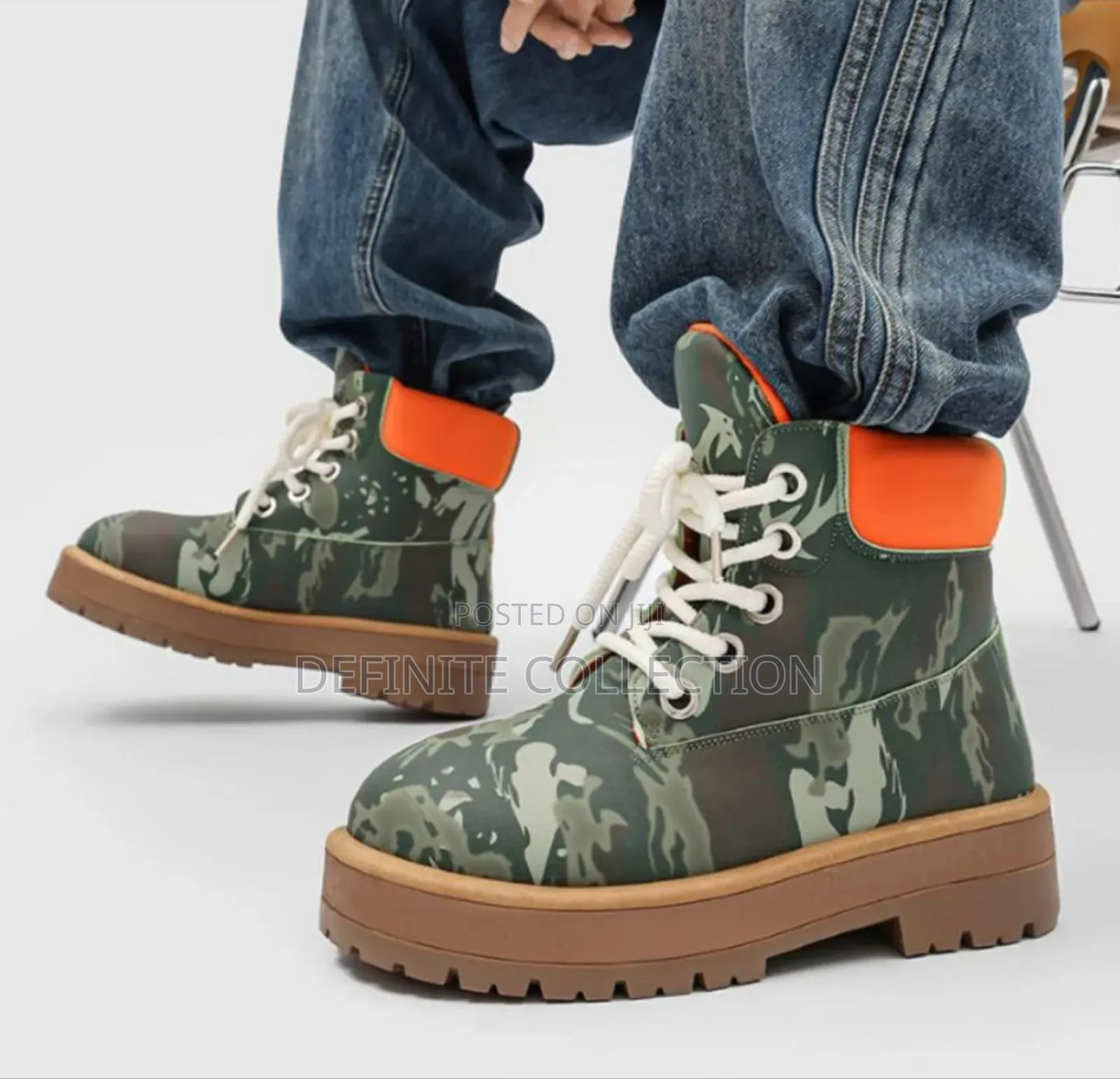 Bandana Strada X Camou High Top Sneakers