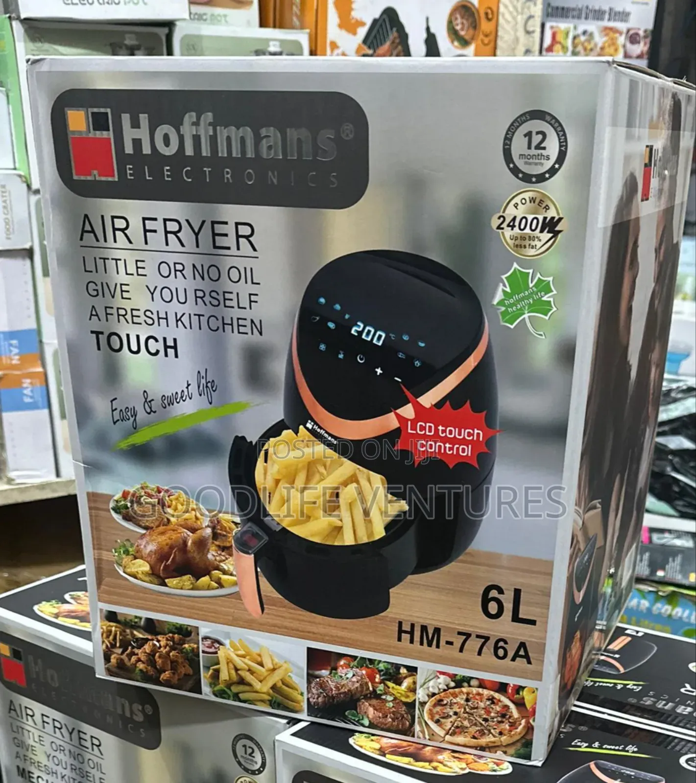 Hoffman 6-Liter Air Fryer