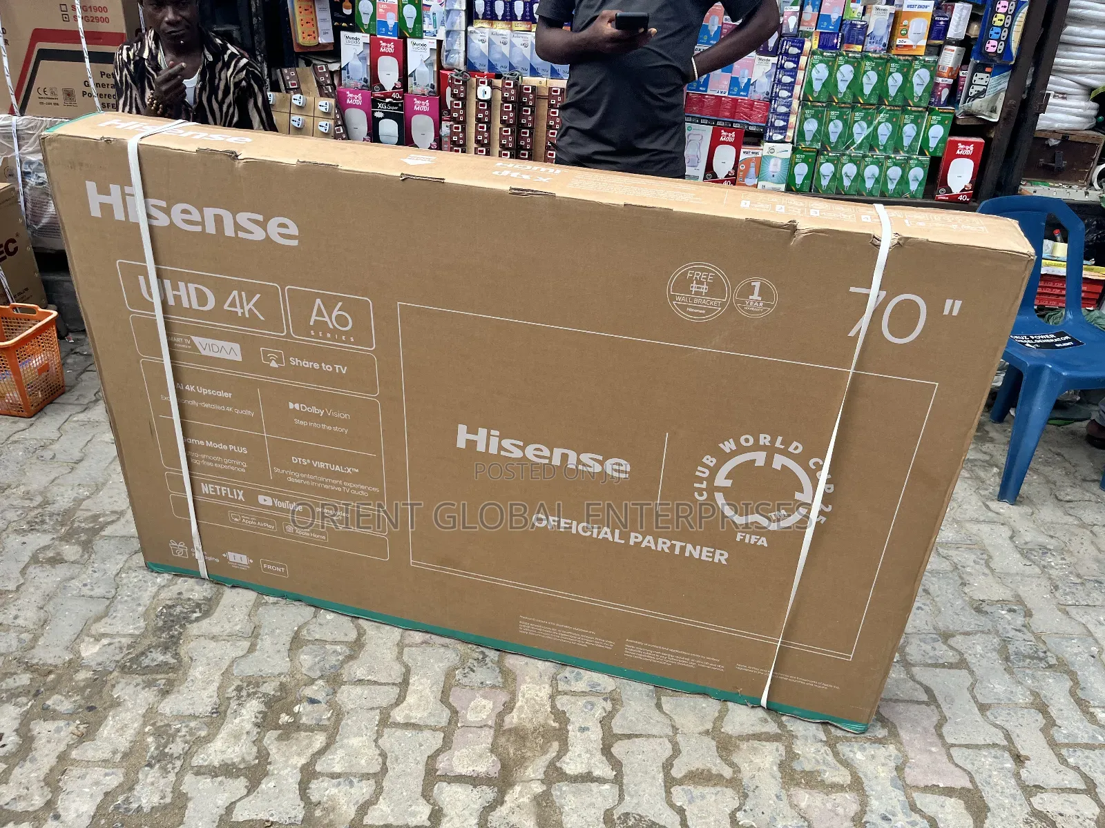 Hisense 70 Inch Aq6 Uhd Smart Tv