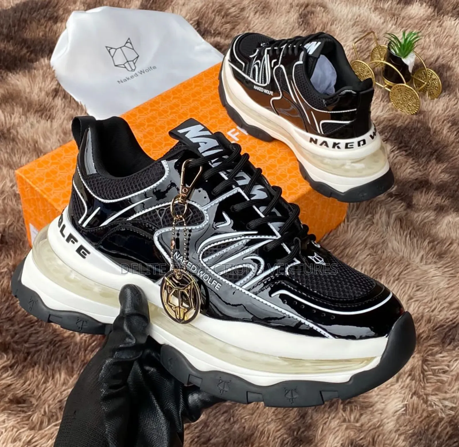 *New " Naked Wolfe" Luxury Chunky Designer Sneakers Just Arrived