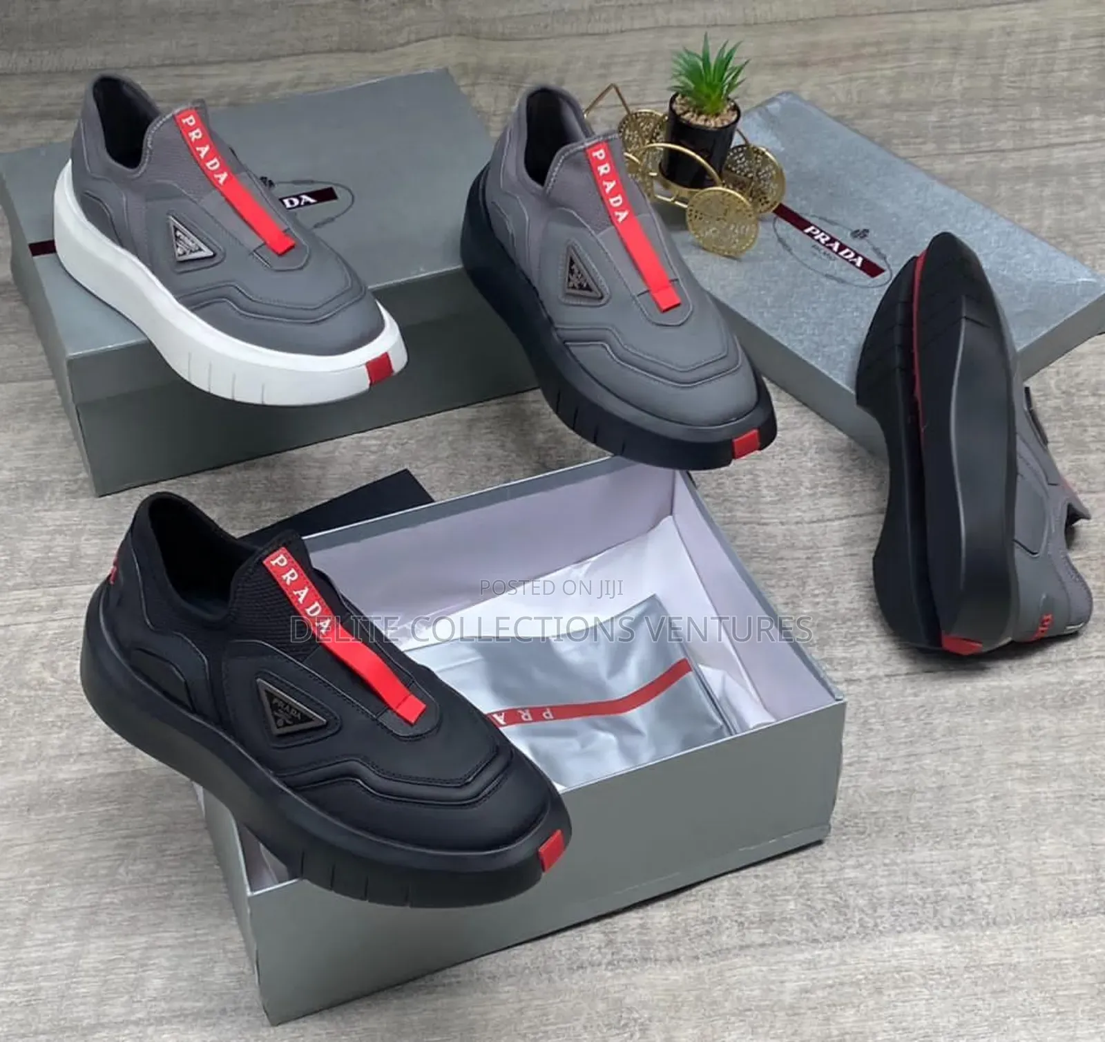 *New " Prada" Luxury Chunky Designer Sneakers Just Arrived