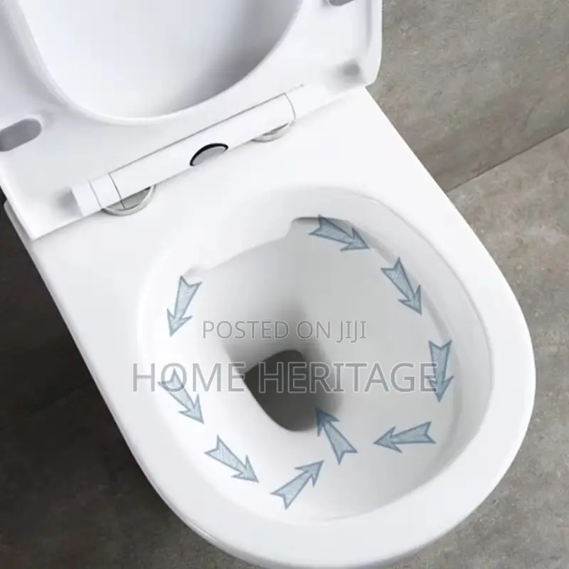 White Concealed Toilets