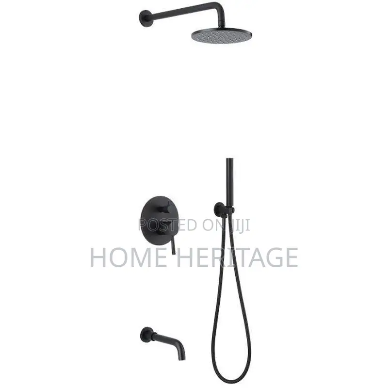 Round Concealed Shower